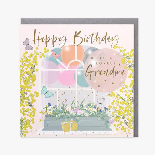 Belly Button Grandma Mimosa Birthday Greetings Card