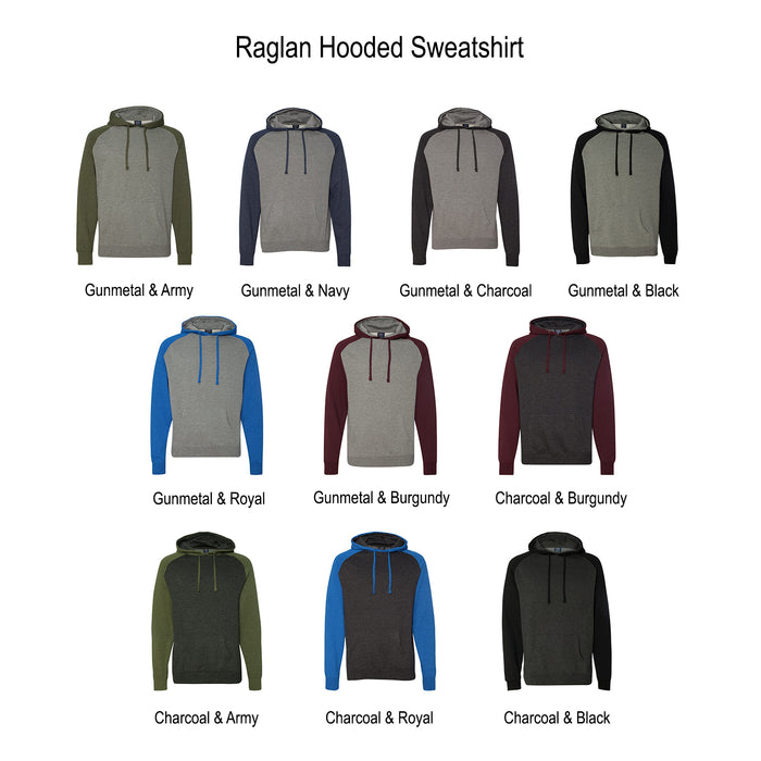 Beta Theta Pi Raglan Hooded Sweatshirt