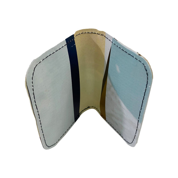 Bi-fold Wallet made from Upcycled Billboards, Saves Landfill Space!