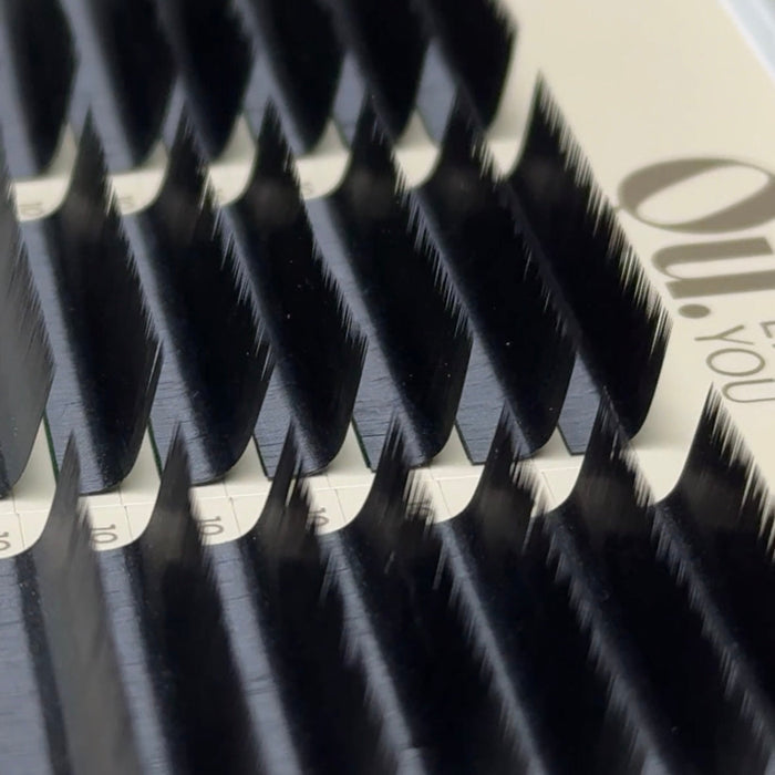 Eyelash Extensions Black – Mixed Curl Set Qu.Like You