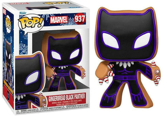 Black Panther Funko Pop! Marvel: Holiday Vinyl Bobblehead