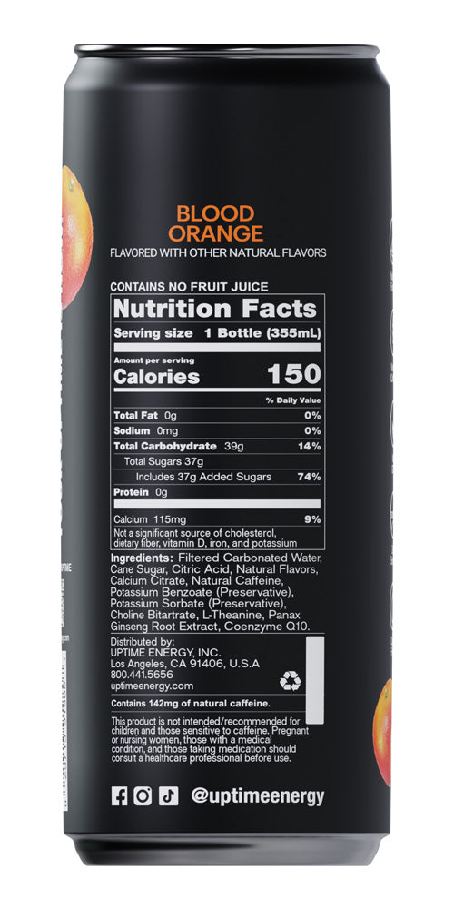 Blood Orange Cane Sugar 12 Pack