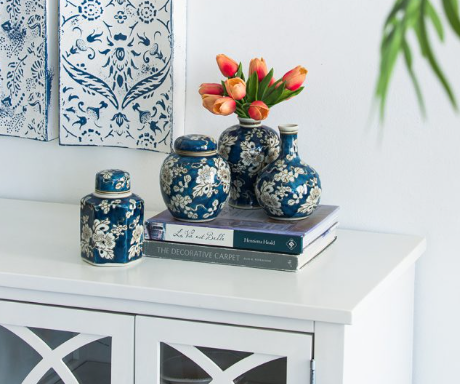 Blue and White Jar/Vase Collection