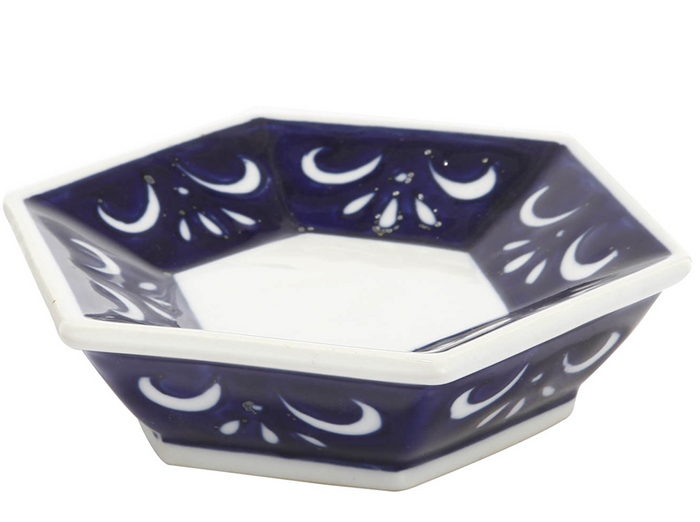 Blue Bath Accessories (4 pieces)