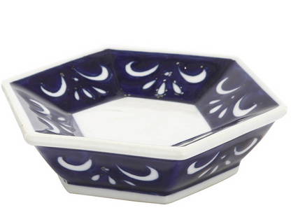 Blue Bath Accessories (4 pieces)