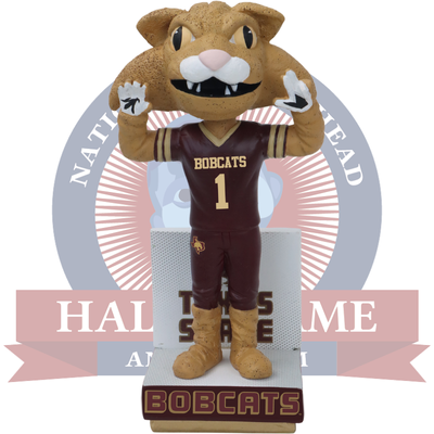 Boko the Bobcat Texas State Bobcats Mascot Bobblehead