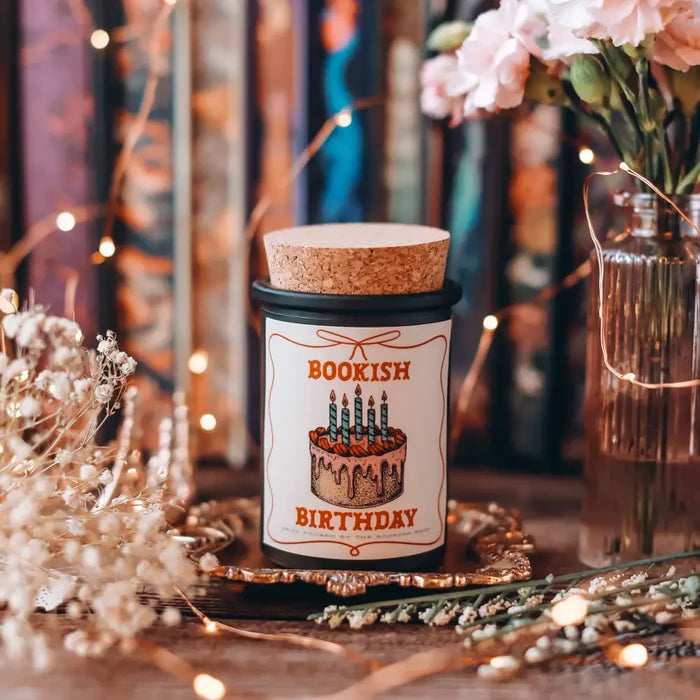 Bookish Birthday Candle 6 OZ Candles
