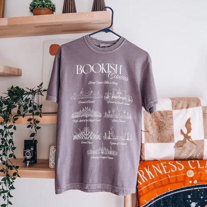 MEMBERS EXCLUSIVE: Bookish Crowns Heavy Weight Tee Shirt