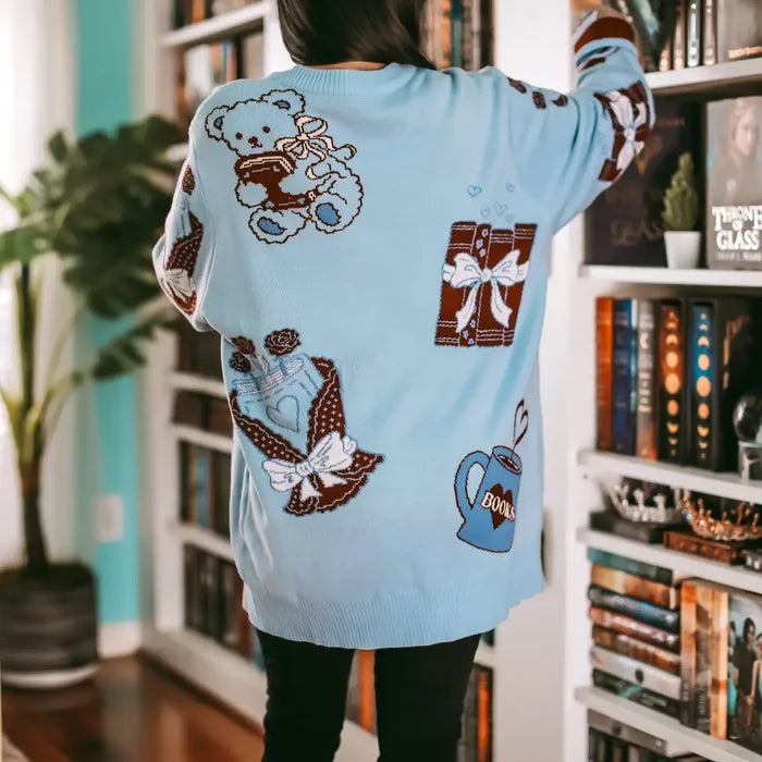 Bookish Love Cardigan Hoodie