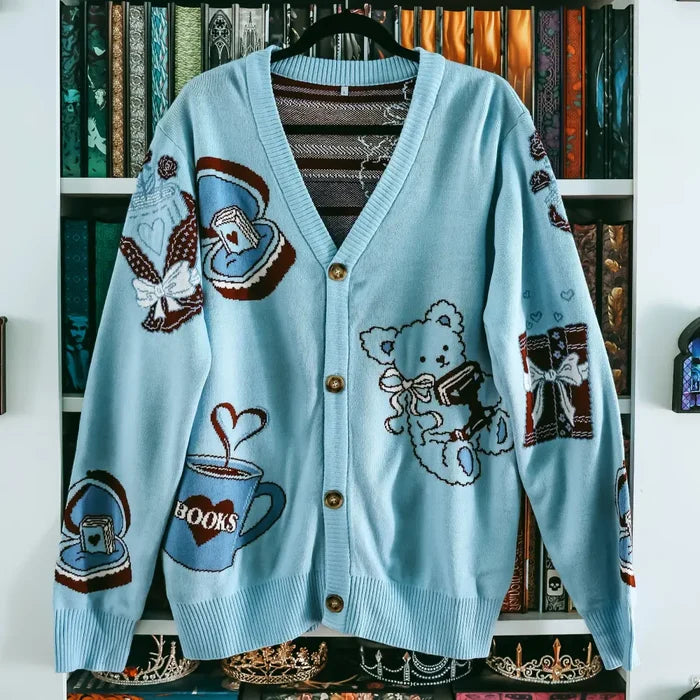 Bookish Love Cardigan Hoodie