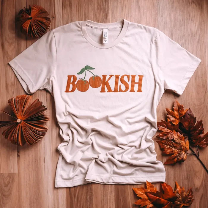 Bookish Pumpkin Tee Shirt
