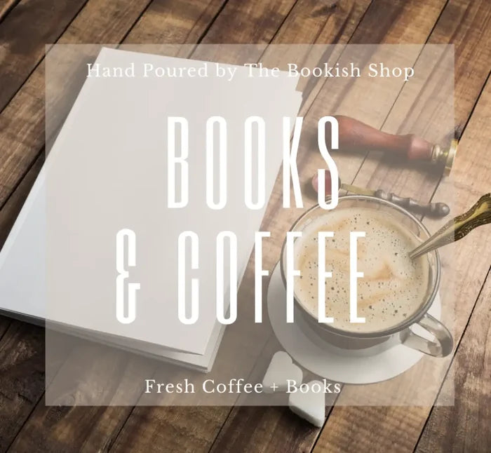 Books & Coffee Candle Candles