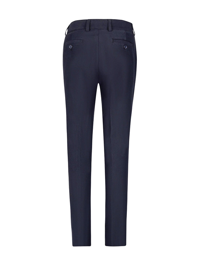 Boy's 5-Pocket Casual Stretch Pants - Navy