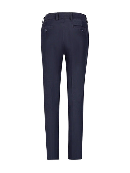 Boy's 5-Pocket Casual Stretch Pants - Navy