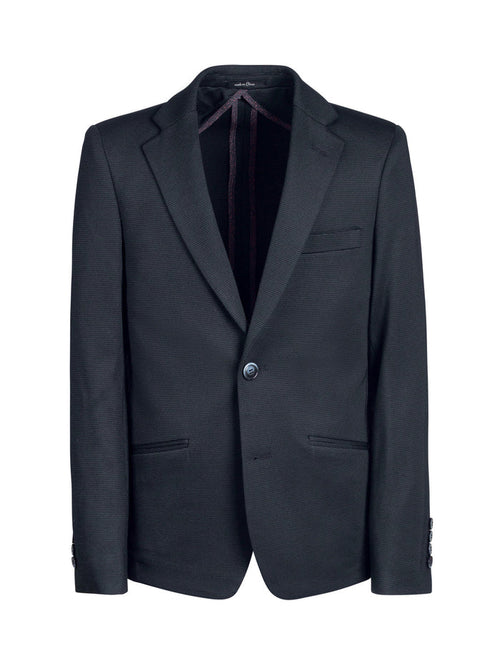 Boy's Basic Stretch Suit Jacket - Navy