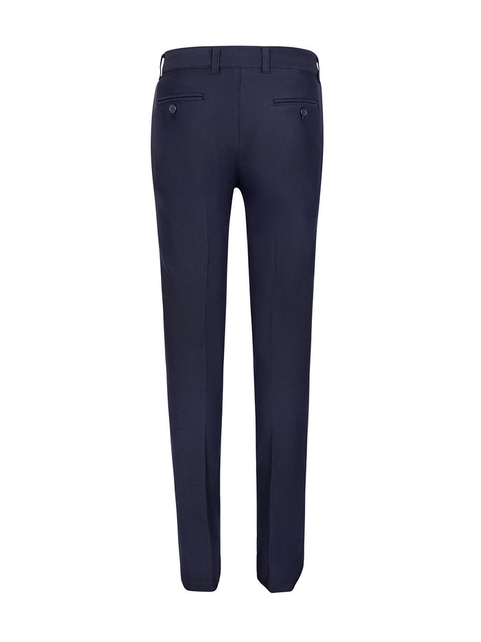 Boy's Casual Stretch Pants - Navy