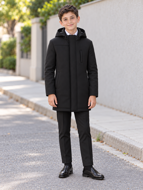 Boy's Jackson Puffer Coat - Black