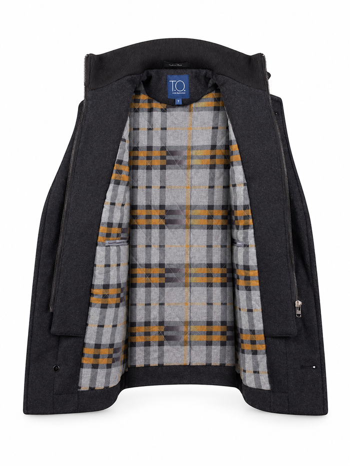 Boy's Orlando Wool Short Coat