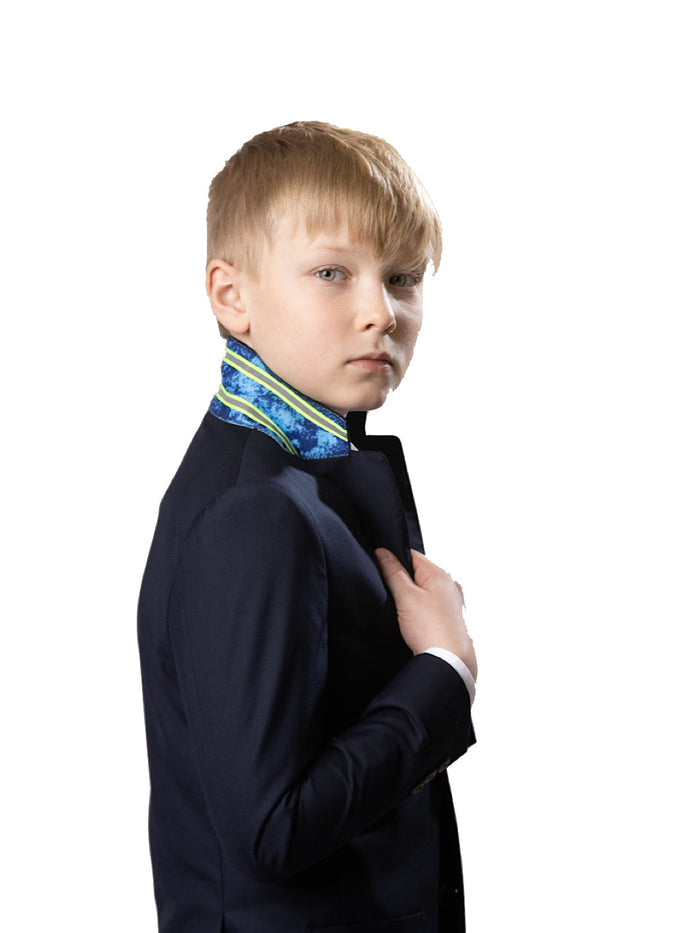 Boy's TR Patch Pocket Suit Jacket - True Navy