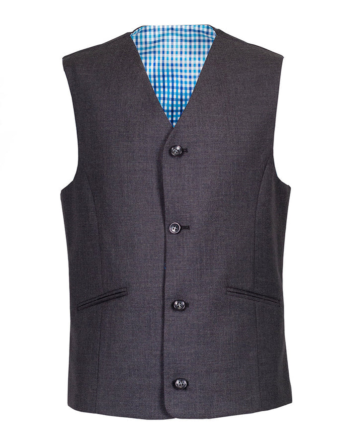 Boy's TR Vest - Charcoal