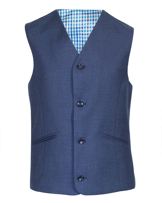 Boy's TR Vest - Heather Blue