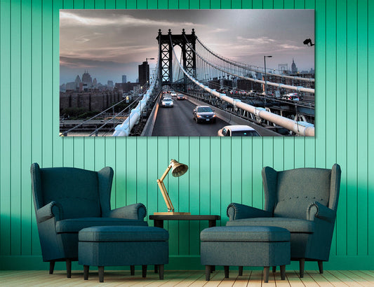 Brooklyn Bridge Canvas Print #9034