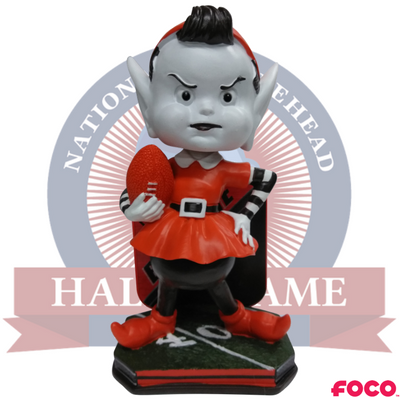 Brownie the Elf Cleveland Browns Mascot Bobblehead - National Bobblehead HOF Store