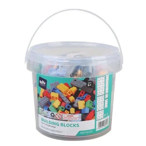 Building Block Bucket 500pc Set