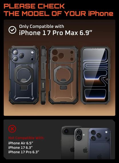 Bundle Sale - iPhone 17 Pro Max UB GRIP PRO Series & Airpods Pro 3 UB Pro Protective Case