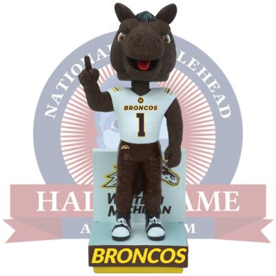 Buster Bronco Western Michigan Broncos Mascot Bobblehead (Presale)