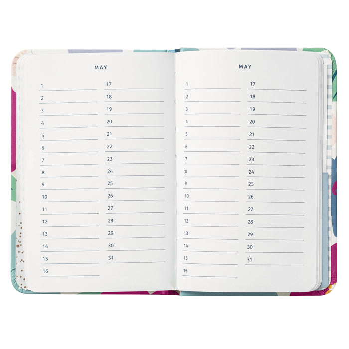 Busy B - Floral Address and Birthday Book