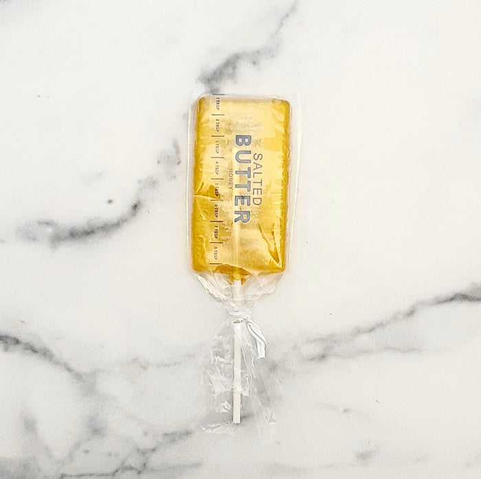 Butter Stick Lollipop Sweet Cream and Butter Flavor