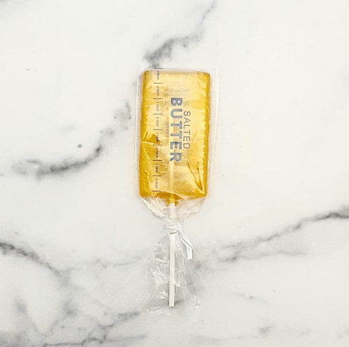 Butter Stick Lollipop Sweet Cream and Butter Flavor