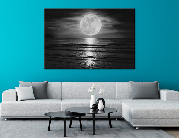 BW Canvas Print #7583