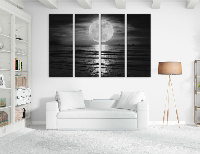 BW Canvas Print #7583