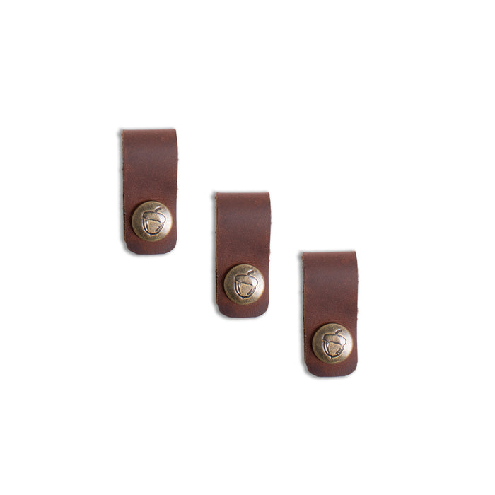 Leather Cable Ties (Oxblood)