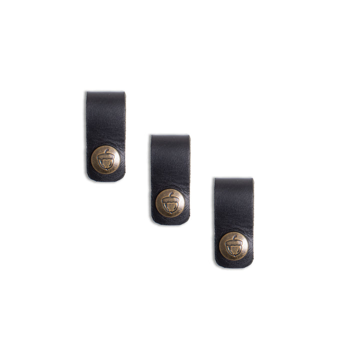Leather Cable Ties (Black)