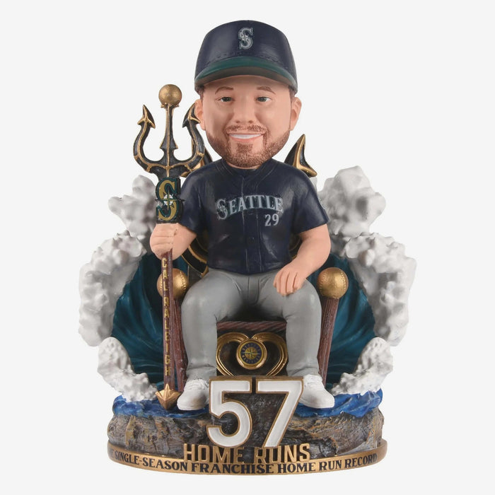 Cal Raleigh Seattle Mariners All-Time Single Season Home Run Record MLB Baseball Bobblehead
