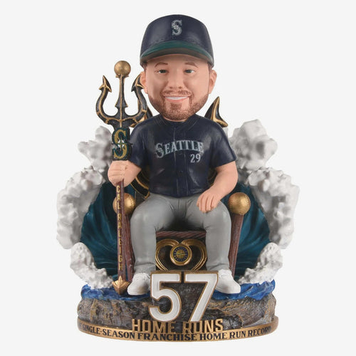 Cal Raleigh Seattle Mariners All-Time Single Season Home Run Record MLB Baseball Bobblehead