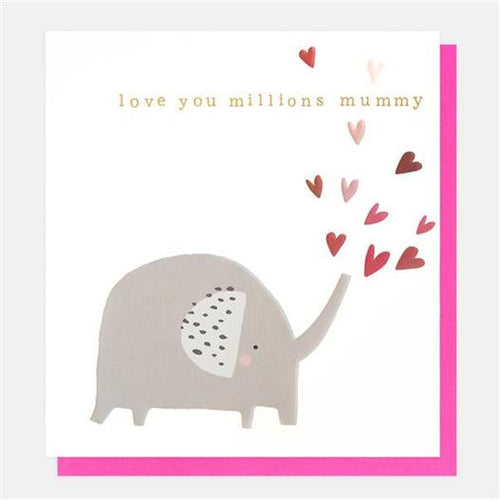 Caroline Gardner Love You Millions Mummy Greetings Card
