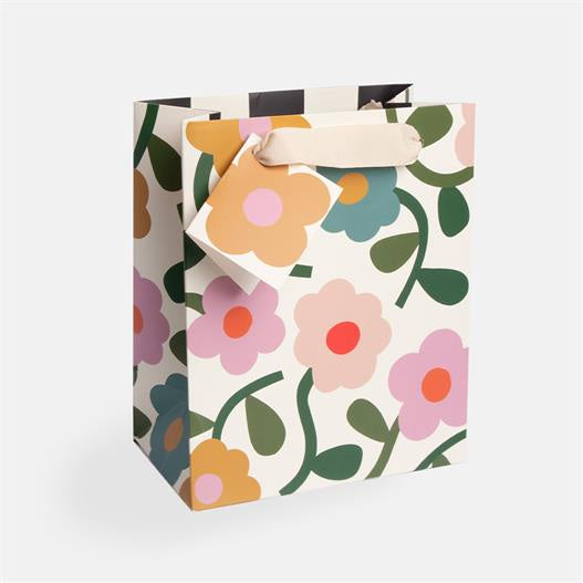 Caroline Gardner Medium Gift Bag - Multi Floral
