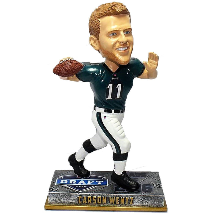 Carson Wentz Philadelphia Eagles 2016 Rookie Edition NFL Bobblehead