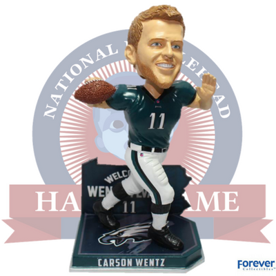 Carson Wentz Philadelphia Eagles Wentzylvania Bobblehead - National Bobblehead HOF Store