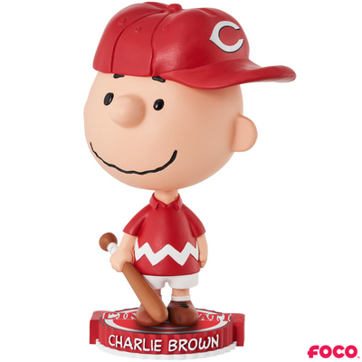 Charlie Brown Peanuts Bighead MLB Bobbleheads