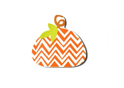 Chevron Pumpkin Big Happy Everything Attachment
