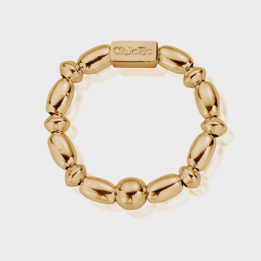 ChloBo Gold Mini Rice Ring Medium