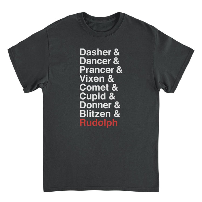 Christmas T-Shirt - Reindeer Names