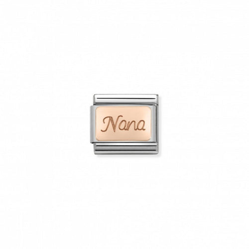 Classic Link 9K Rose Gold Nana Charm