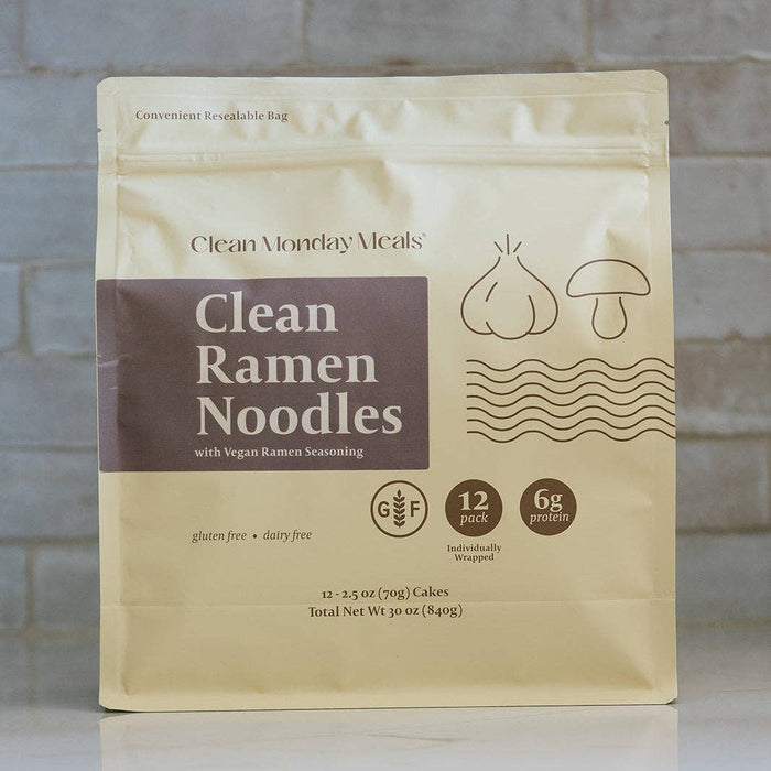 Clean Monday Meals - Clean Ramen Noodles