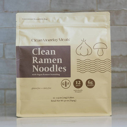 Clean Monday Meals - Clean Ramen Noodles